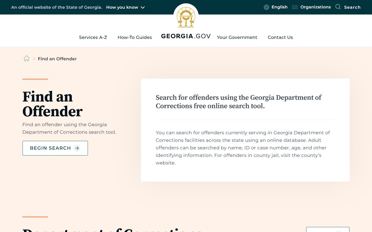 Cherokee County criminal court records Georgia offender search guide