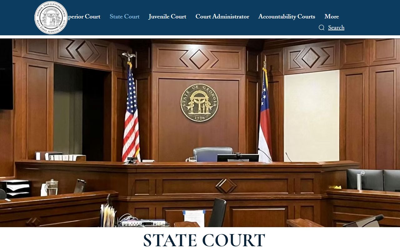 Cherokee County court records State Court overview